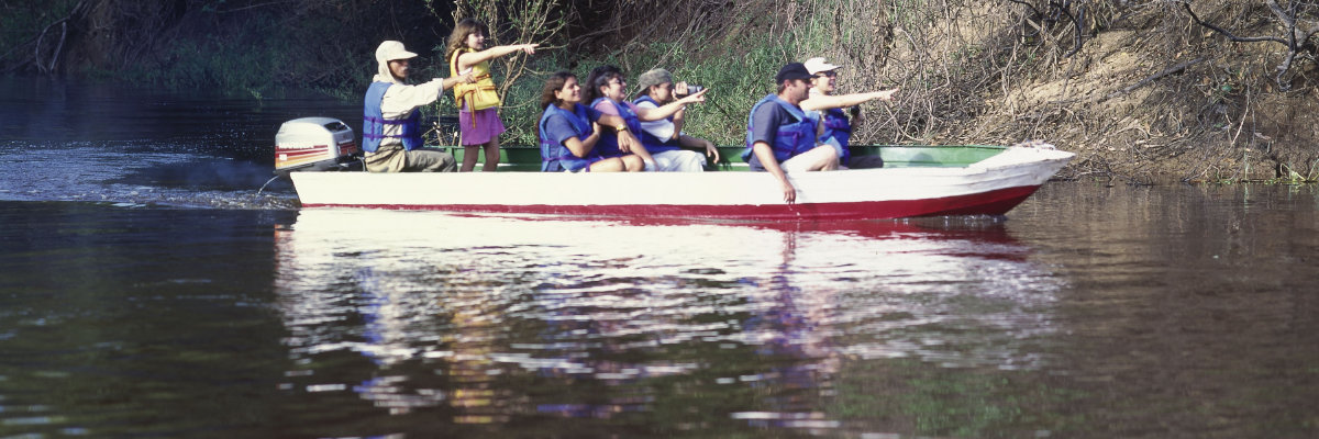 Caiman Spotting skiff